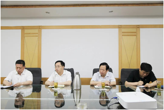 淄博市法院党组书记、院长梁久军来体育333集团调研